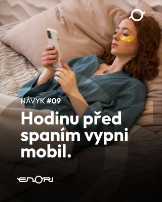 📘 Proč modré světlo škodí spánku? Večer naše tělo přirozeně produkuje hormon melatonin, který signalizuje, že je čas jít...