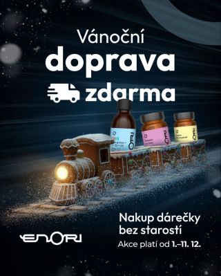 Slyšel jste to❓ Enori má dopravu ZDARMA do 11. 12.! Utíkejte na e-shop a nakupte dárky pro sebe i rodinu bez poštovného....